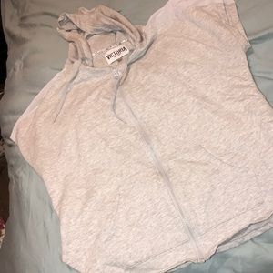 VS Sport Shirt Hoodie With Mesh Sleeves
